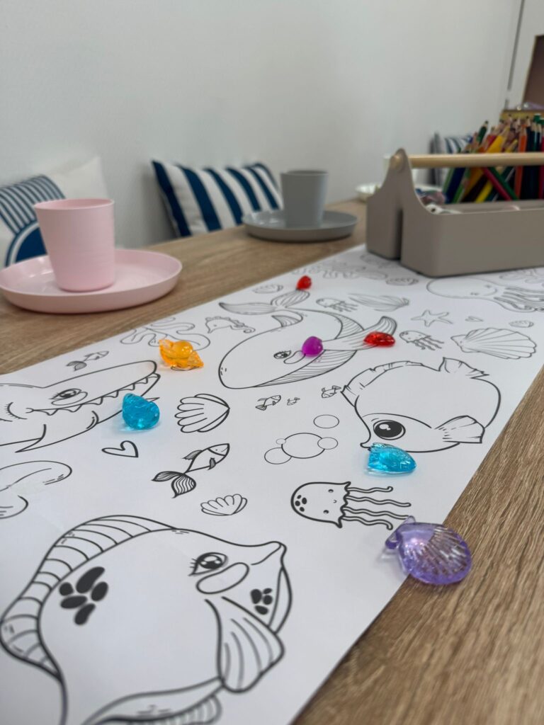 Geburtstagstisch Unterwasserwelten